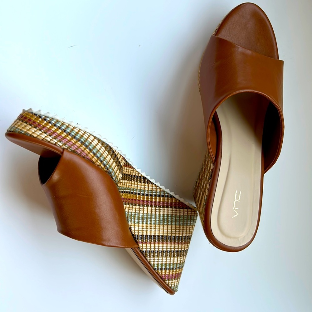 VNC High Heel Mule. Size 9.